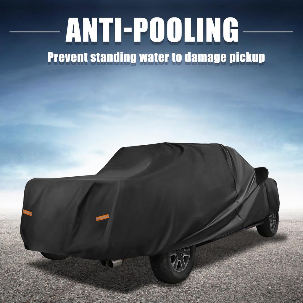 ACROPIX Чехол для пикапа для Toyota Tacoma Double Cab с ножками 1 шт. 4-дверный 6.1 кузов, Черный,