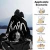 1 шт. Korn Мягкий фланелевый плед для дома, офиса, улицы, всесезонныйПрочный комфорт Мягкий теплый плед для дома