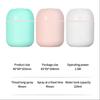 Portable USB Ultrasonic Air Mini Humidifier Essential Oil Diffuser Car Purifier Aroma Anion Mist Maker with LED Lamp Lighting