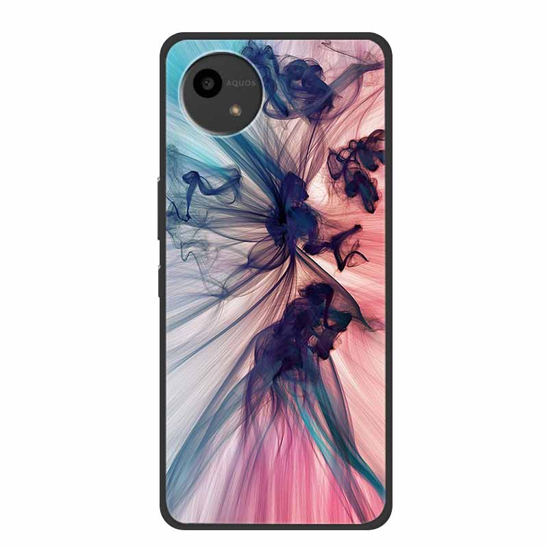 Чехол для SHARP AQUOS WISH4 Мраморный ТПУ Мягкий Силиконовый Задний Чехол SharpSmartphones SH-52E Чехлы для Телефонов Защитный Покрашенный Микой Capa