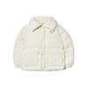 New MLB New York Yankees Down Jackets Women's Ivory White 3FDJW0216-50IVS