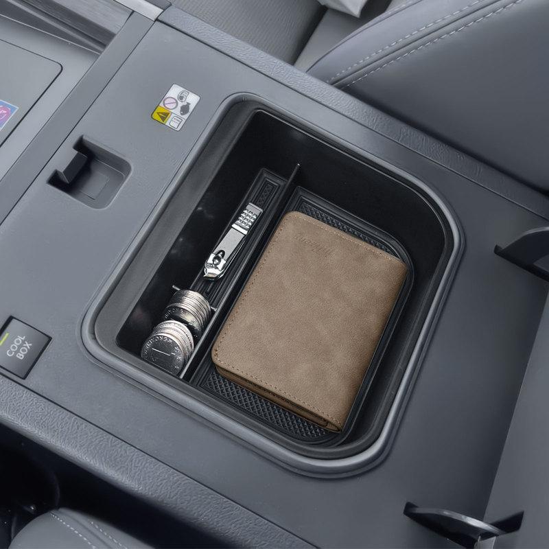 Sixthsmoy For Toyota Land Cruiser Prado 250/Lexus GX550 2025 2024 Center Console Cool Box Organizer Tray Armrest Box Accessories