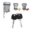 Ignition Switch Door Lock Cylinder Kit 6905760211 Front Door Lock Barrel with Key Set Replacement