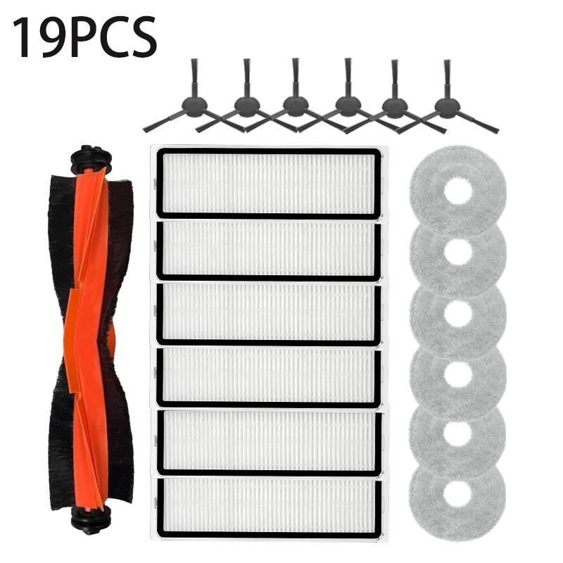 Для робота-пылесоса Xiaomi S20+ / S10 Plus / B108GL / B105 / B108CN B113CN Запасные части Фильтр Основная Боковая щетка Насадка для швабры Аксессуары