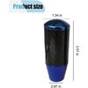 Car Shifter Knob, Buttonless Automatic Manual Gear Shift Knob, Stick Shift Blue
