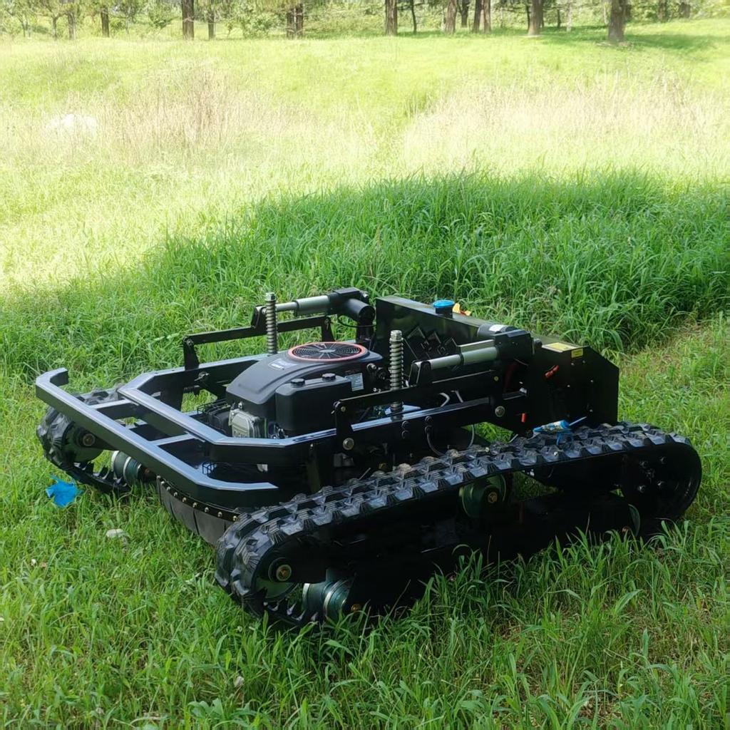 Remote Control Lawn Mower for Mountain Slope Reclamation and Weeding