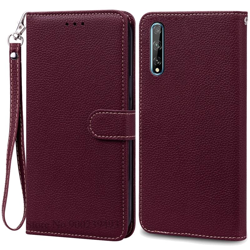 Чехол Y8P для Huawei Y8P Чехол Мягкий ТПУ Силиконовый Кожаный Чехол-книжка для кошелька для Huawei Y8P Чехол Крышка Чехол для телефона с ремешком Coque Fundas