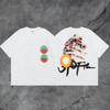 Travis Scott Utopia T-Shirt Mens High Street Short Sleeve Graphic Tee Casual Streetwear