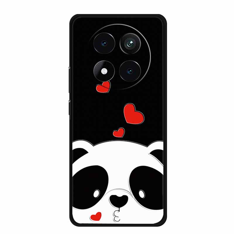 3D Emboss Case For Xiaomi Redmi Note 15 Phone Case Flowers Black Silicone Soft Back Cover Coque For Redmi Note 15 Pro Plus Case