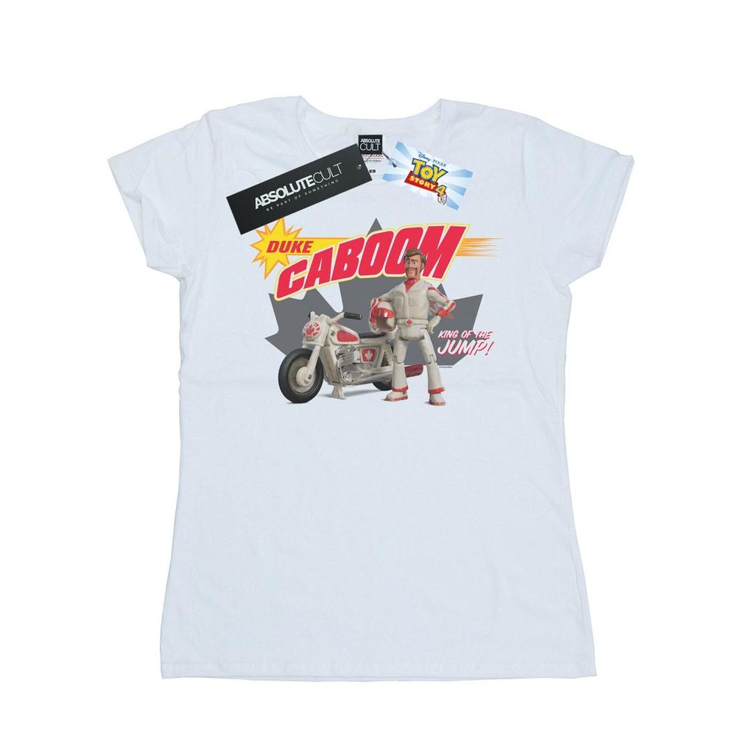 Disney Womens/Ladies Toy Story 4 Duke Caboom King Of The Jump Cotton T-Shirt