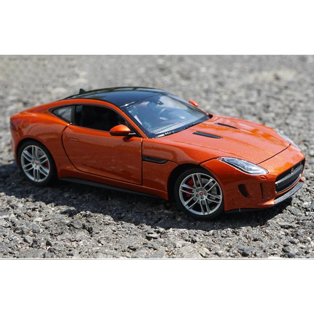 Welly 1/24 JAGUAR F-Type Купе Сплав Машинки Литые и Игрушечные Транспортные Средства Модель Автомобиля Миниатюрная Масштабная Модель Автомобиля Игрушка для Детей