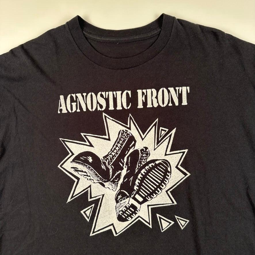 Agnostic Front Базовый Тур Подарок Для Фаната Все Размеры от S до 5XL Футболка Унисекс Футболка