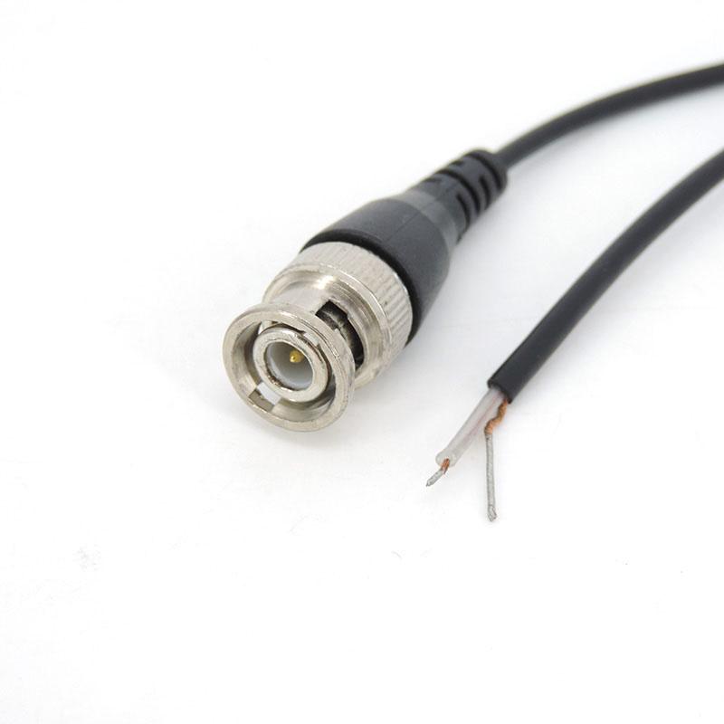 BNC мужской женский экранирующий штекерный соединительный проводной шнур Чистая медная перемычка Q9 мониторинг коаксиальный сигнал видео хвост Бесплатная сварка