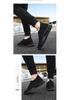2026 Модные черные мужские дышащие сетчатые кроссовки Flyknit для бега