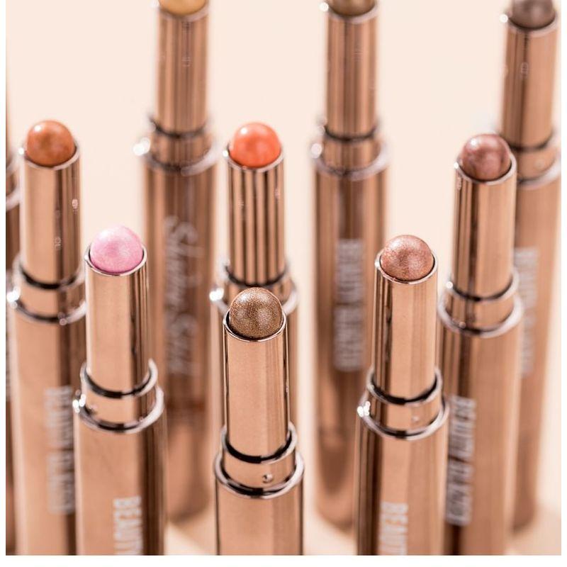 BEAUTY GLAZED - 2 в 1 Двусторонний стик для теней + растушевка - 10 цветов
