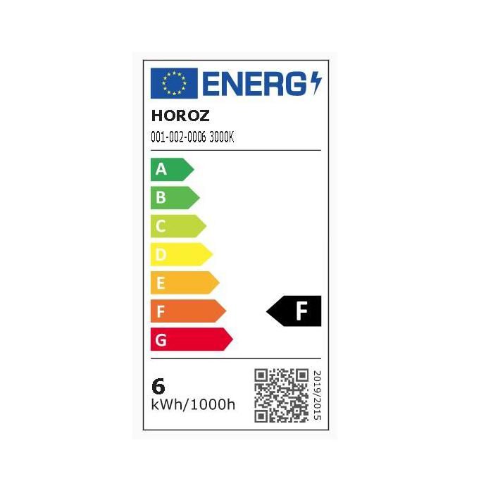 Ampoule spot LED GU10 6W (50W) 3000K