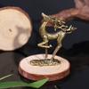 Brass Deer Ornament Desktop Creative Copper Ornament