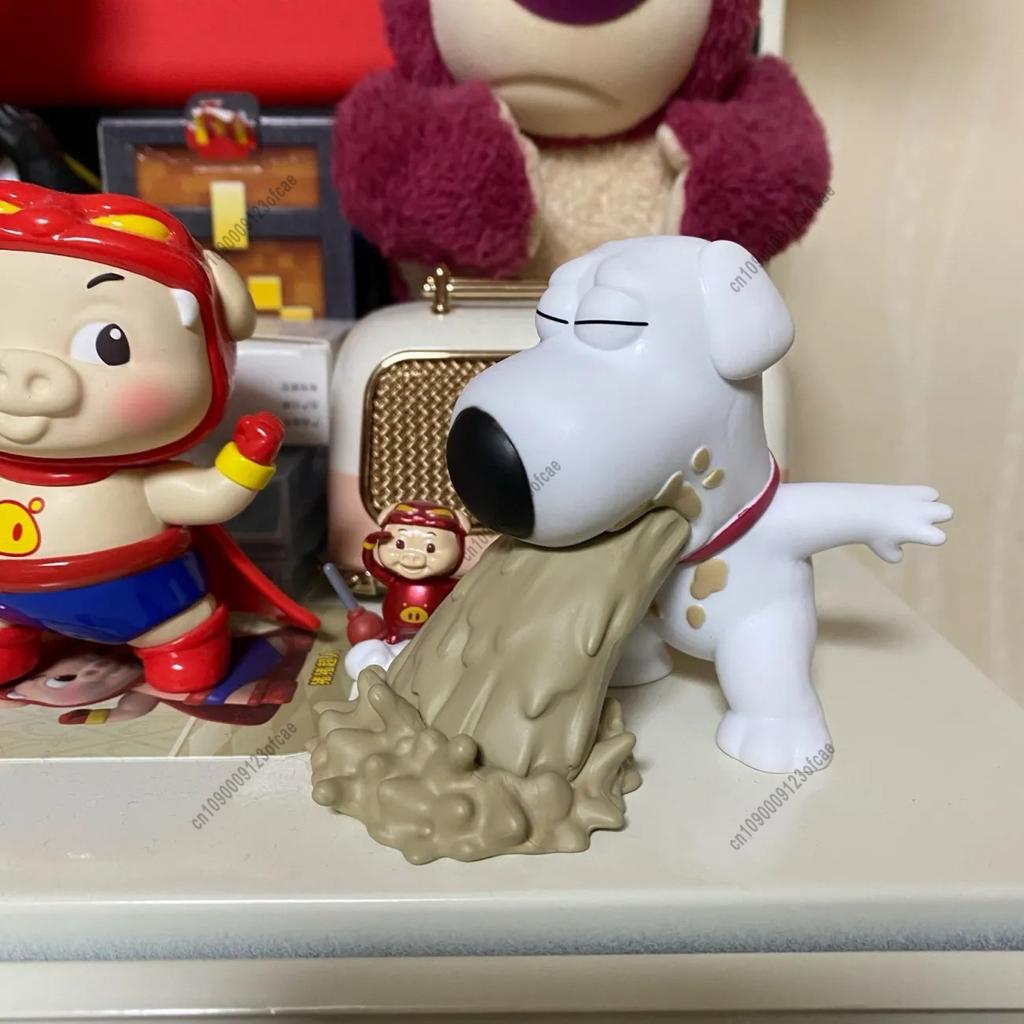 Смешная фигурка собаки Брайана Гриффина, украшение для стола, креативное украшение в стиле аниме, коллекционная игрушка, подарок на день рождения для дома, офиса