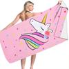 Cartoon Cartoon Unicorn Series Beach Towel Microfiber Double-sided Velvet Beach Towel Bath Towel Versatile Beach Towel