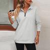 Women Tops Long Sleeve R-Neck Shirts Fall Fashion  Casual Business Tunic Blouses