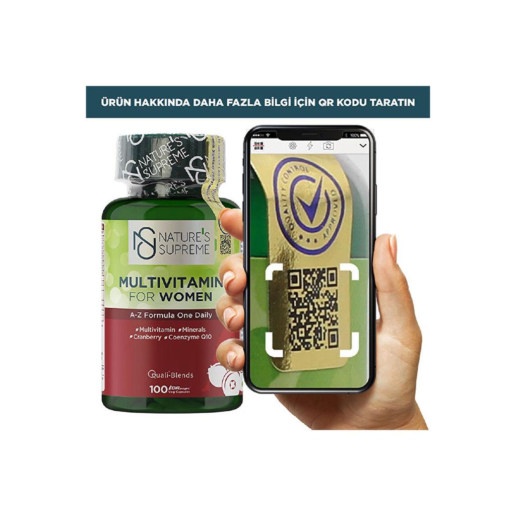 Multivitamin For Women 100 Capsules