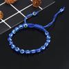 Colorful Turkish Blue Evil Eyes Beads Charm Bracelet Lucky Adjustable Braid Rope String Bracelets for Men Women Handmade