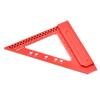 Multi Angle Measuring Ruler 22.5/30/45/67.5 Degree Woodworking Square Protractor Triangle Ruler Layout Measuring Tool