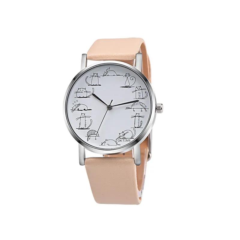 Ladies Watches Casual Women Watches Cat Watches Female Wristwatches Quartz Cheap Price Dropshipping relogio feminino