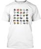 Gems And Crystals Ores Minerals Rocks T-Shirt Made In the USA Size S To 5XL