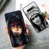 Indian Feathers Girl for Samsung Galaxy S21 Ultra Plus Note 20 10 9 8  S10 S9 S8 S7 S6 Edge Plus Black Phone Case