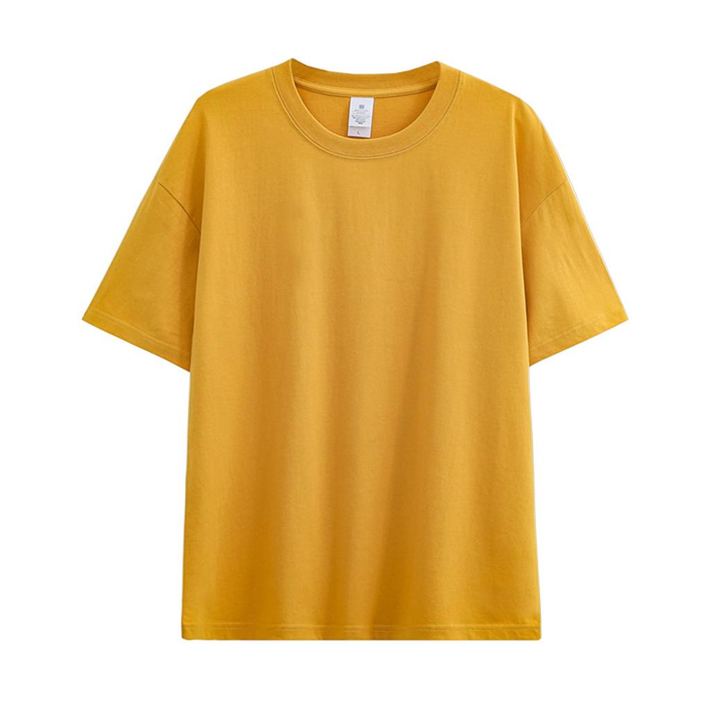 Ladies T-shirt Casual Loose Printed Round Neck Pullover Short Sleeve T-shirt Top