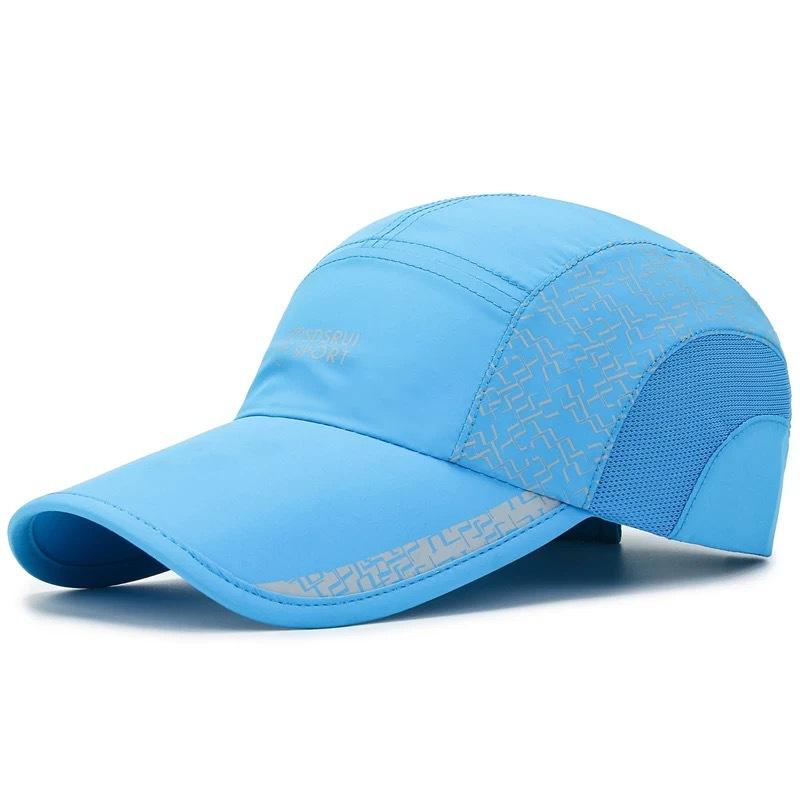 Men's hat spring and summer thin mesh breathable cap cool hat men's casual baseball cap sunscreen visor