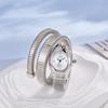 Luxury Fashion Ladies Snake Quartz Watch Women's Elegant Bracelet Watch Creative Personality Zodiac Snake Commemorative Watch