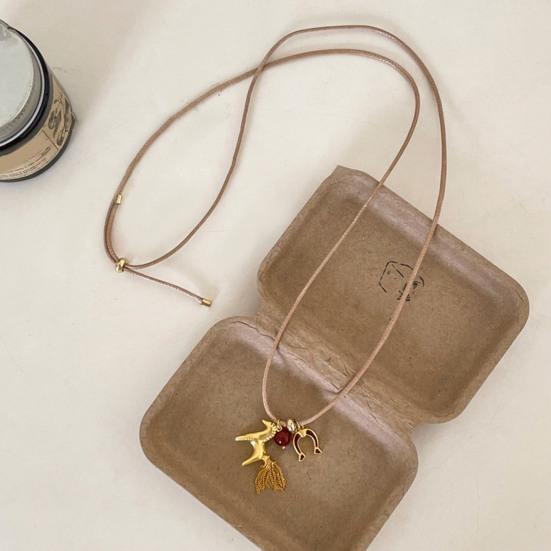 Кулон в виде лошади из сплава Yousheng, легкий гипоаллергенный, мужской, женский, ожерелье для свитера, модные ювелирные аксессуары, рождественский подарок на день рождения