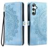 Style 016 For Samsung Galaxy A26 5G Case Skin Feel Totem Imprinted Wallet Leather Phone Cover