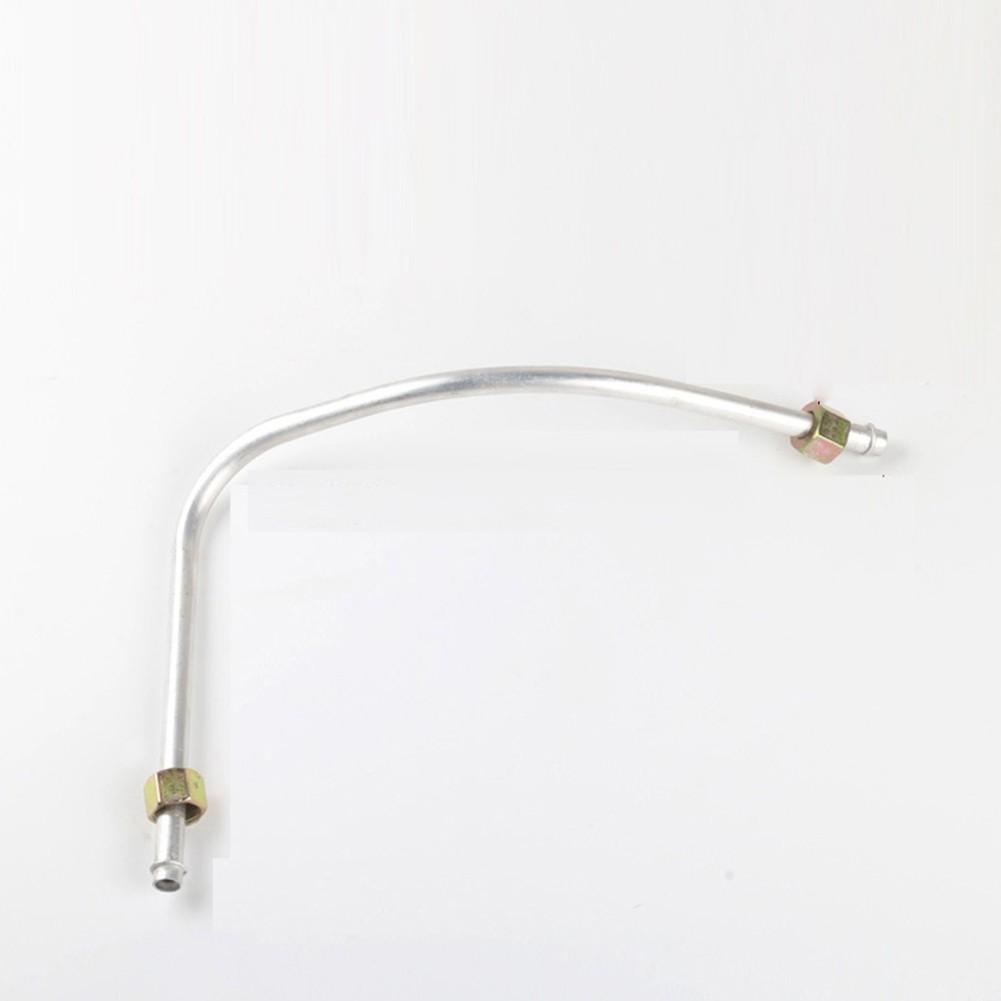 Air Compressor Parts Outlet Tube Pump Tank Replacement 10 X 435mm Silver Tone