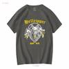 Hellripper Goat Kvlt T Shirt Rock Band S To 5XL vintage Washed Slightly Soft Top For Everyday Wear Casual Unisex Versatile
