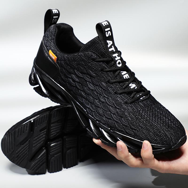 Мужские кроссовки для бега, нескользящие, дышащие, модные, легкие, на шнуровке, износостойкие, повседневные, для ходьбы, для мужчин