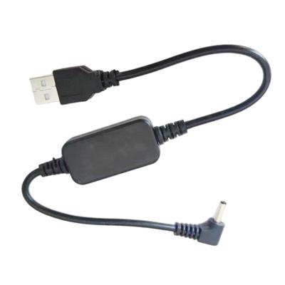 Кабель для зарядки DC3.5мм под углом 90 градусов на USB 2.0, преобразователь 5 В в 12 В для малой электроники, 1 шт.
