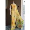 Stylish Casual Wear & Office Wear Saree for Women, Blouse (Need To Be Stitched As Per Size And Fit)