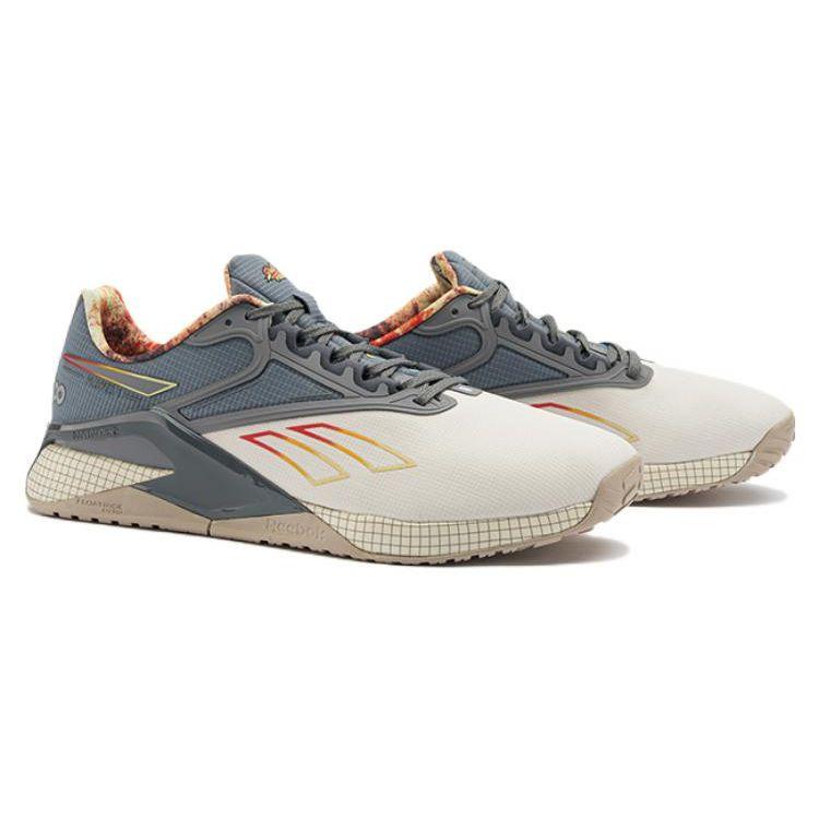 Street Fighter x Reebok Nano X2 Режим тренировок Унисекс Кроссовки Серый Алебастровый Туманно-серый GZ9540