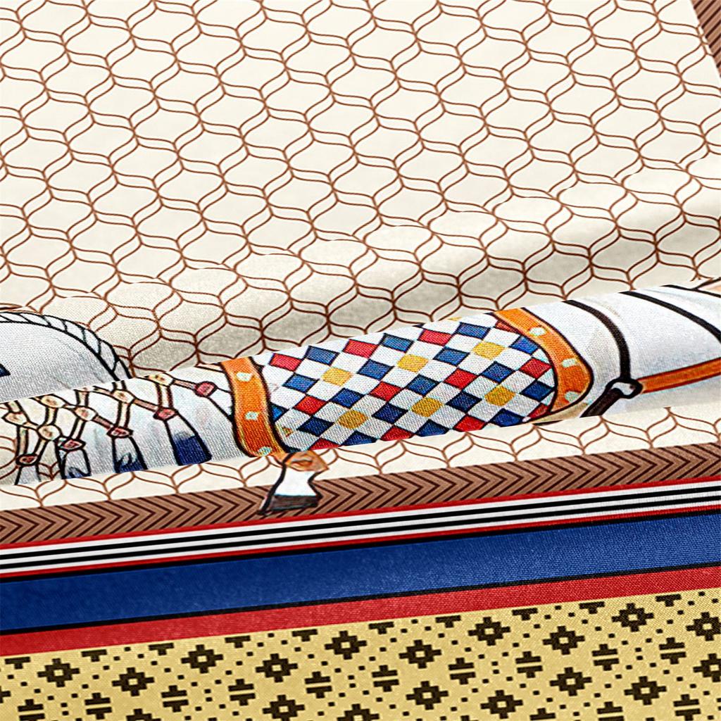 Duvet Cover Set 3D Luxury Style Printed Bedding Quilt Cover Set 3 Pieces Soft Microfiber Bedding Quilt Cover with Zipper