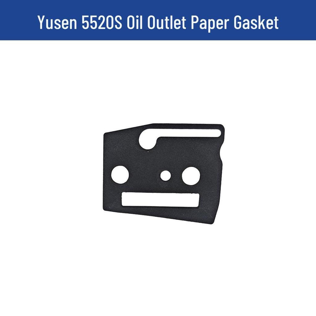 Запчасти для бензопилы Yusen 5520: Цилиндр, Карбюратор, Сцепление, Ведущий диск, Ручной стартер, Катушка зажигания, Воздушный фильтр.