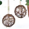 Handmade Birdhouse Rattan Globe Hummingbird Nest Bird Nesting Ball Material for Wild Birds