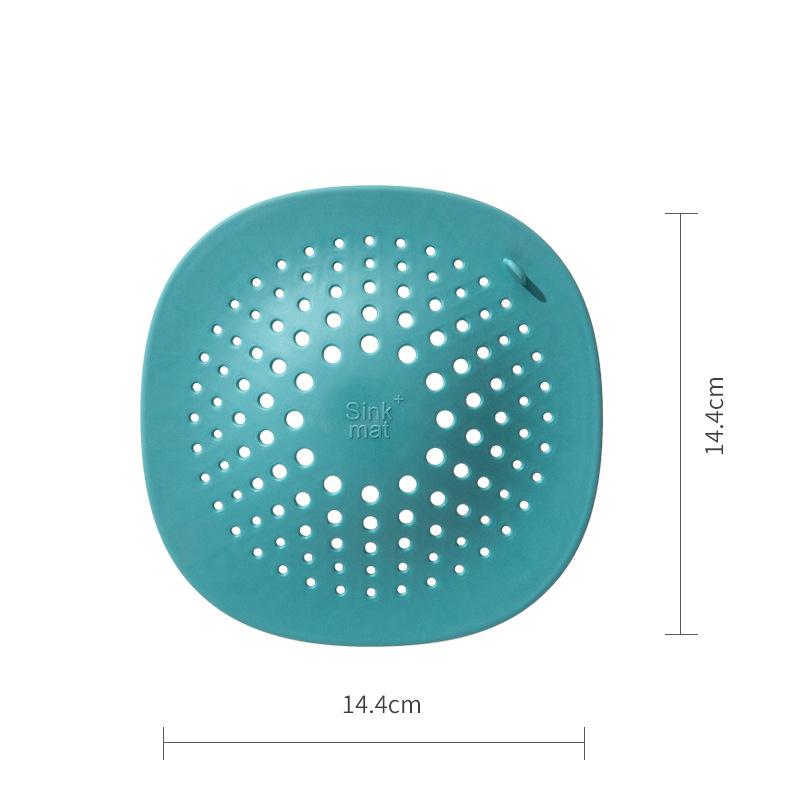 Бытовая кухонная раковина, фильтр для слива душа, пробка для улавливания волос, крышка для слива пола в ванной, универсальный антизасоряющийся фильтр для раковины
