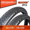 2 шт. MAXXIS 26 CROSSMARK Велосипедная Покрышка 26*2.1 27.5*1.95 Покрышка на Стальном Корде Покрышка для Горного Велосипеда MTB 26*1.95 26*2.25 27.5*2.1 Покрышка