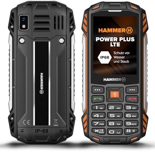 Телефон HAMMER Power Plus LTE