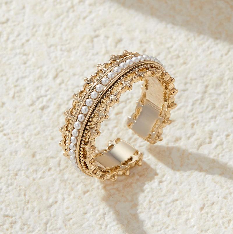 Кольцо-открывашка в стиле французского двора, модное, универсальное, высококлассное, регулируемое кольцо на указательный палец