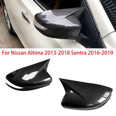 Для NISSAN Altima 2013-2018 Sentra/Sylphy 2016-крышка зеркала заднего вида, боковая крышка зеркала, крышка крыла, внешний вид сзади