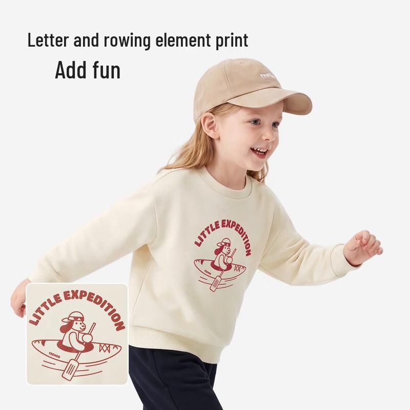 YEEHOO Children's Thermal Fleece Crewneck Sweatshirt